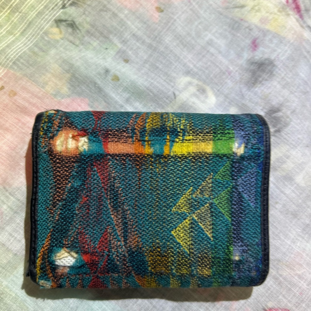 Colorful Geometric Pendleton Wallet - Picture 2 of 5
